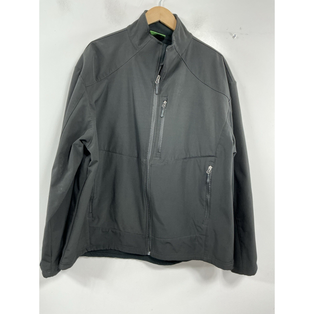Mens Excellent Condition Stillwater Supply Co Zip Front Jacket XM-LS Black